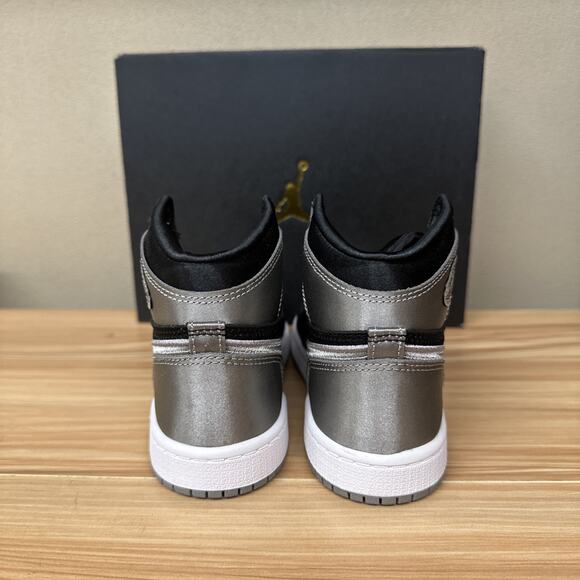Jordan 1 Retro High OG Satin Shadow PS 13 FD5304 010 Black /Grey - Picture 4 of 6